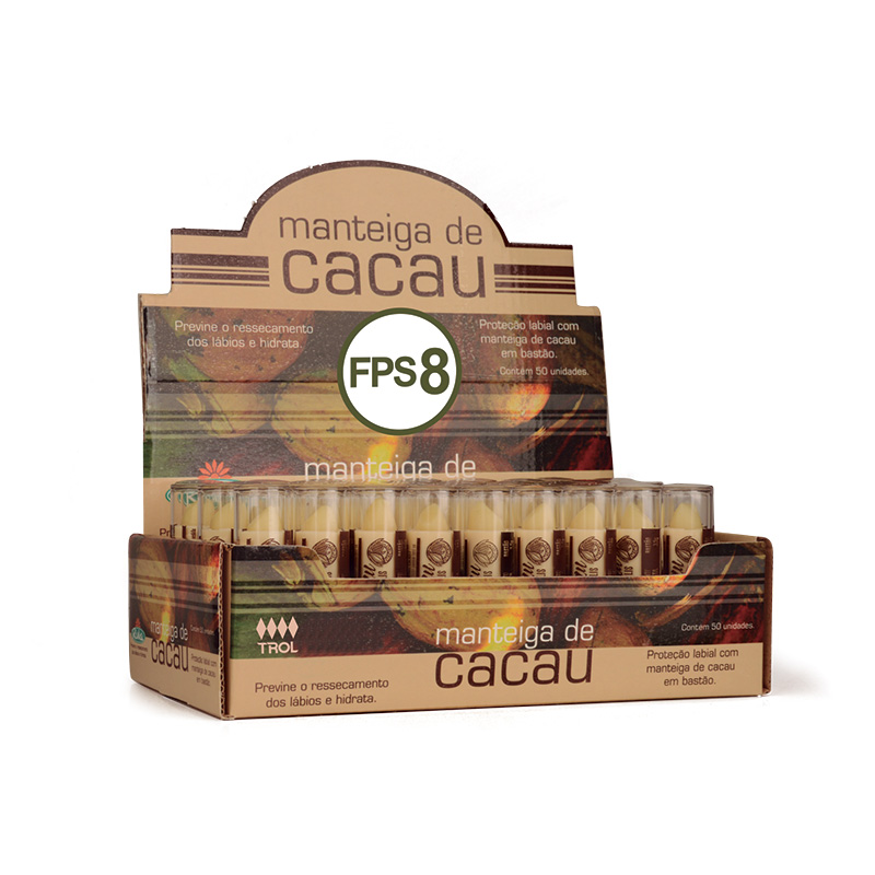 Linha Lip Cacau Bastão FPS 8